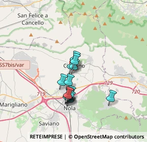 Mappa Via Alveo Avella, 80033 Cicciano NA, Italia (2.81214)