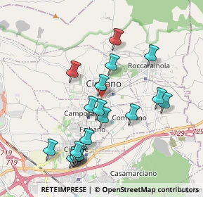 Mappa Via Alveo Avella, 80033 Cicciano NA, Italia (2.07389)