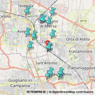 Mappa Via Fratelli Cervi, 81030 Cesa CE, Italia (2.23933)