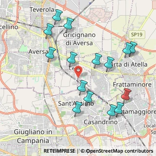 Mappa Via Fratelli Cervi, 81030 Cesa CE, Italia (2.376)