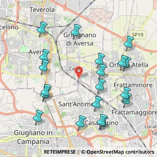 Mappa Via Fratelli Cervi, 81030 Cesa CE, Italia (2.58421)