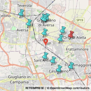 Mappa Via Fratelli Cervi, 81030 Cesa CE, Italia (2.32769)