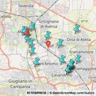 Mappa Via Fratelli Cervi, 81030 Cesa CE, Italia (2.452)