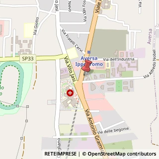 Mappa Viale John Fitzgerald Kennedy, 153, 81031 Aversa, Caserta (Campania)