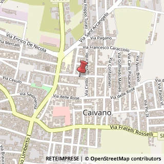 Mappa Via Risorgimento, 34, 80023 Caivano, Napoli (Campania)