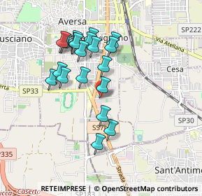 Mappa Via G. Fortunato, 81031 Aversa CE, Italia (0.8855)