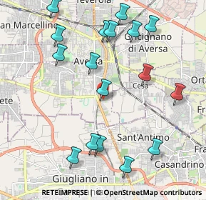 Mappa Via G. Fortunato, 81031 Aversa CE, Italia (2.49882)