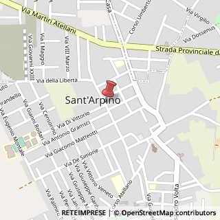 Mappa Via De Gasperi,  39, 80024 Sant'Arpino, Caserta (Campania)