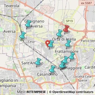 Mappa Via di Vittorio, 81030 Sant'Arpino CE, Italia (2.1525)