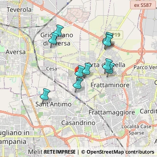 Mappa Via di Vittorio, 81030 Sant'Arpino CE, Italia (1.74909)
