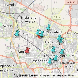 Mappa Via di Vittorio, 81030 Sant'Arpino CE, Italia (2.19818)