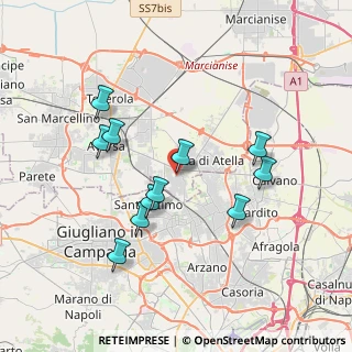 Mappa Via di Vittorio, 81030 Sant'Arpino CE, Italia (3.70455)