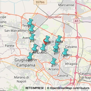 Mappa Via di Vittorio, 81030 Sant'Arpino CE, Italia (3.13462)