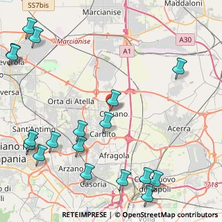 Mappa Via Risorgimento, 80023 Caivano NA, Italia (6.61389)