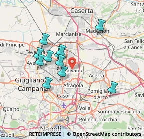 Mappa Via Risorgimento, 80023 Caivano NA, Italia (6.81909)
