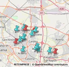 Mappa Via Tommaso D'Aquino, 80023 Caivano NA, Italia (4.086)