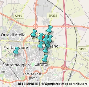 Mappa Via Tommaso D'Aquino, 80023 Caivano NA, Italia (1.00545)