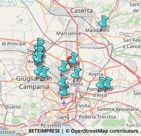 Mappa Via Tommaso D'Aquino, 80023 Caivano NA, Italia (7.38)