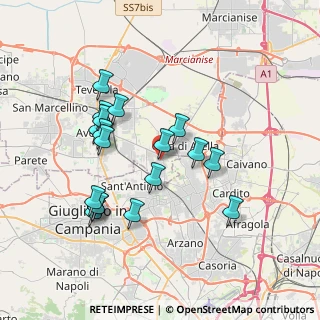 Mappa Via Aldo Moro, 81030 Sant'Arpino CE, Italia (3.72222)