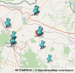 Mappa Via Isabella Morra, 85029 Venosa PZ, Italia (9.0235)
