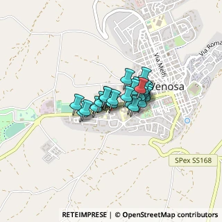 Mappa Via Isabella Morra, 85029 Venosa PZ, Italia (0.22222)