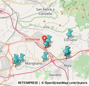 Mappa Località Boscofangone, 80035 Nola NA, Italia (4.08727)