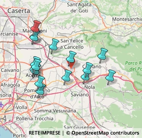 Mappa Località Boscofangone, 80035 Nola NA, Italia (7.8425)