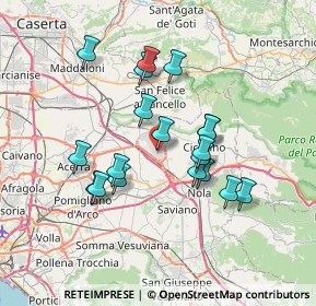 Mappa Località Boscofangone, 80035 Nola NA, Italia (6.67421)