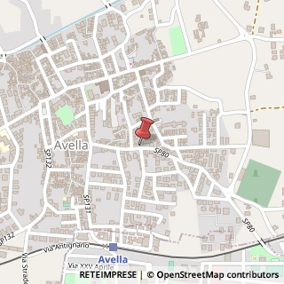 Mappa Via Madonna del Carmine, 83021 Avella AV, Italia, 83021 Avella, Avellino (Campania)