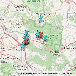 Mappa Via Virgilio, 83021 Avella AV, Italia (5.69429)