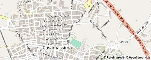 Mappa Casamassima