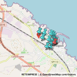 Mappa Via Vecchia S. Antonio, 70043 Monopoli BA, Italia (0.7235)