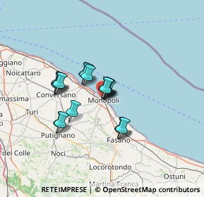 Mappa Via Francesco Muciaccia, 70043 Monopoli BA, Italia (10.05556)