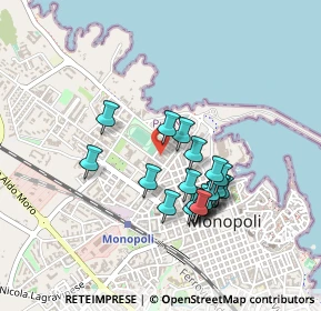 Mappa Via Francesco Muciaccia, 70043 Monopoli BA, Italia (0.4055)