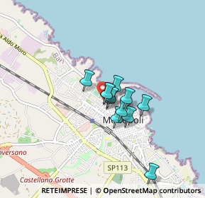 Mappa Via Francesco Muciaccia, 70043 Monopoli BA, Italia (0.555)