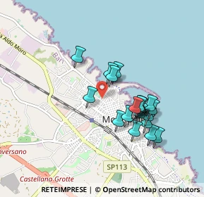 Mappa Via Francesco Muciaccia, 70043 Monopoli BA, Italia (0.832)