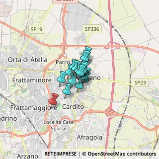 Mappa Via V. de Paola, 80023 Caivano NA, Italia (0.6425)