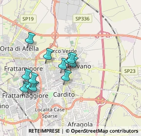 Mappa Via V. de Paola, 80023 Caivano NA, Italia (1.76667)