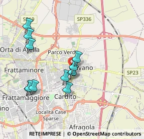 Mappa Via V. de Paola, 80023 Caivano NA, Italia (1.88)