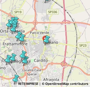 Mappa Via V. de Paola, 80023 Caivano NA, Italia (3.125)