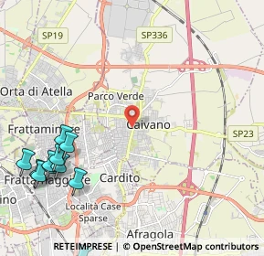 Mappa Via V. de Paola, 80023 Caivano NA, Italia (3.26273)