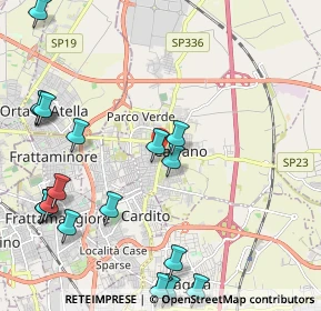 Mappa Via V. de Paola, 80023 Caivano NA, Italia (2.93778)