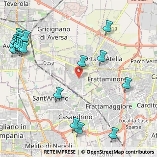 Mappa Via Edmondo de Amicis, 81030 Sant'Arpino CE, Italia (3.4155)