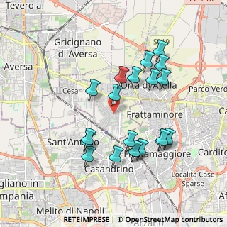 Mappa Via Edmondo de Amicis, 81030 Sant'Arpino CE, Italia (1.9375)