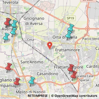 Mappa Via Edmondo de Amicis, 81030 Sant'Arpino CE, Italia (3.73333)