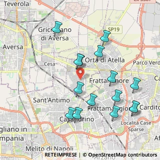 Mappa Via Edmondo de Amicis, 81030 Sant'Arpino CE, Italia (2.24133)