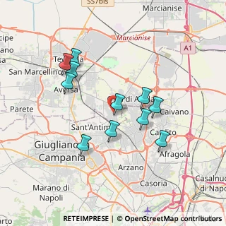 Mappa Via Edmondo de Amicis, 81030 Sant'Arpino CE, Italia (3.53636)