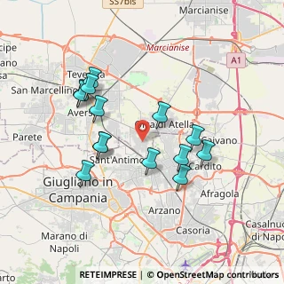 Mappa Via Edmondo de Amicis, 81030 Sant'Arpino CE, Italia (3.65214)