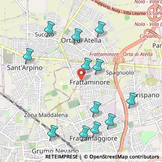 Mappa Via XXIII Novembre, 80020 Frattaminore NA, Italia (1.32083)