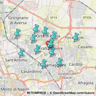 Mappa Via XXIII Novembre, 80020 Frattaminore NA, Italia (1.61923)